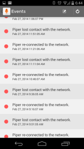 Service keeps disconnecting